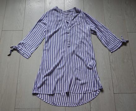 Jemná dlhá košela ardene, m