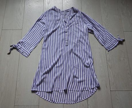 Jemná dlhá košela ardene, m