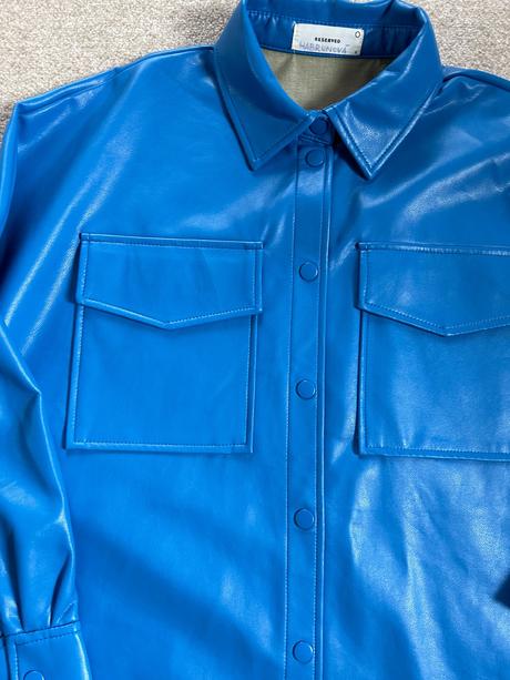 Koženkový kabát, reserved,s