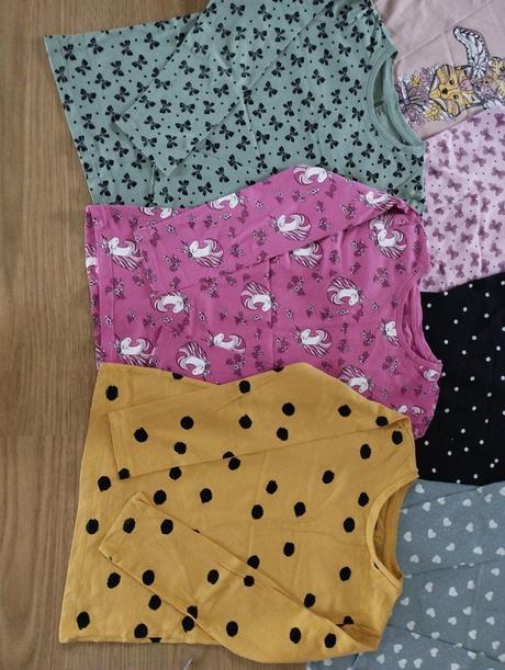 17x dievčenské tričko, 122–134