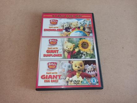 Dvd rupert bear film box set, 
