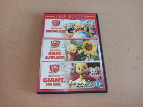 Dvd rupert bear film box set, 