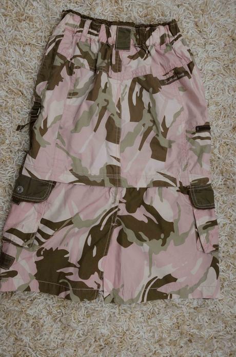 Maskáčová sukňa 2v1, c&a,128