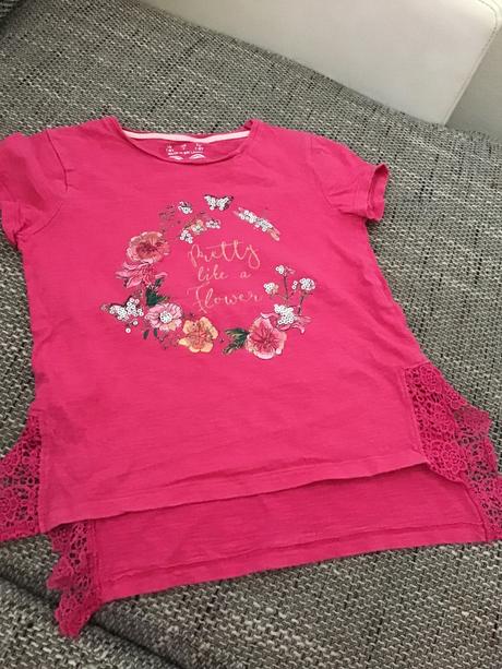 Tričko ružové, 128