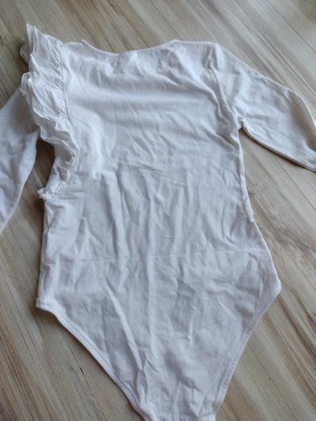 Biele vody s dlhým rukávom, zara,152