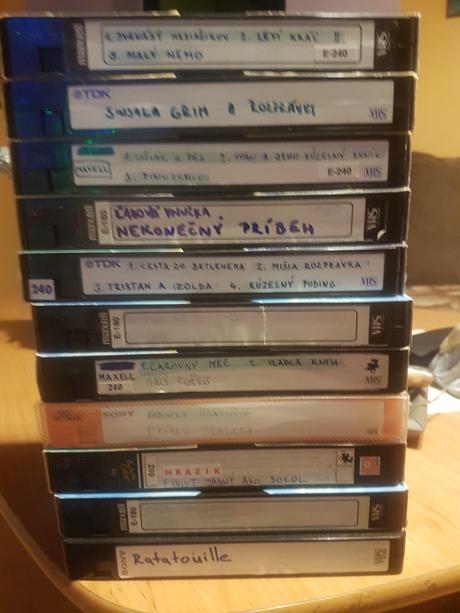 Rozprávky /videokazety, 