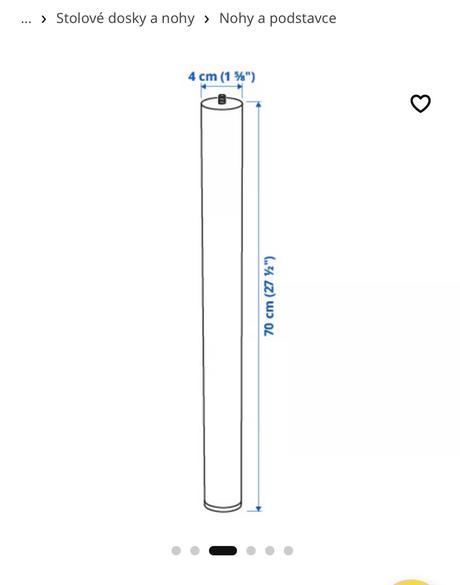 Ikea adils nohy, 