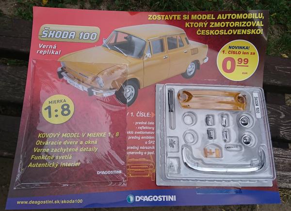 Kedy vyjde ďalšie číslo Škoda 100 deagostini 1:8?