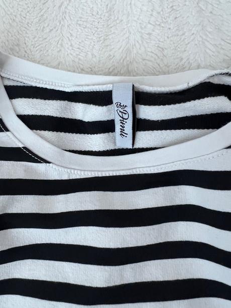 Čiernobiele tričko,