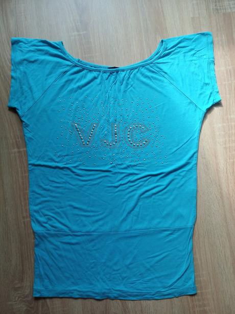 Tyrkysovomodre tričko/ tunika, m