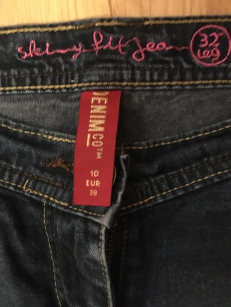 Denim rifle fitnes slim, denim,38