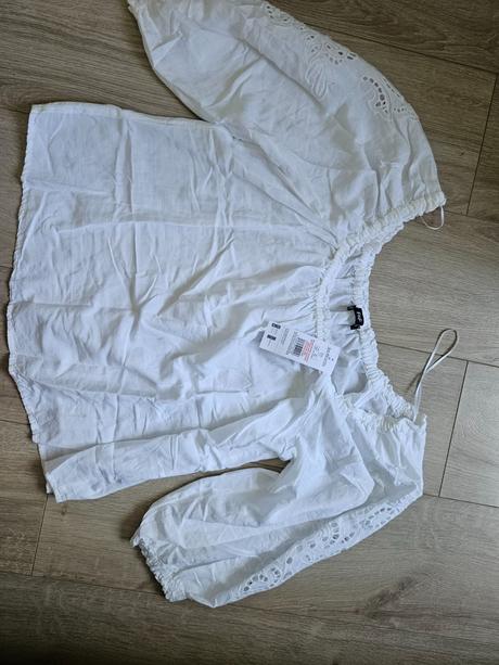 Biela letná blúzka, f&f,38