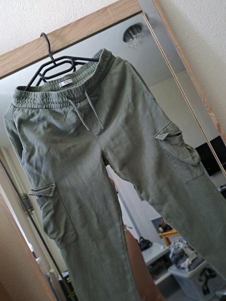 Bavlnene cargo tepláky, s