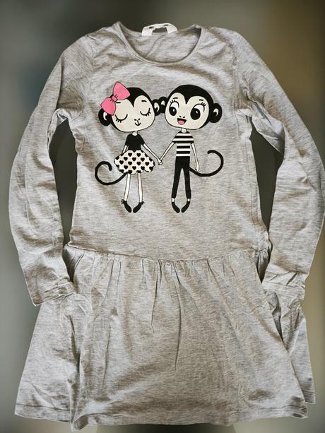 Šaty 134/140, h&m,134