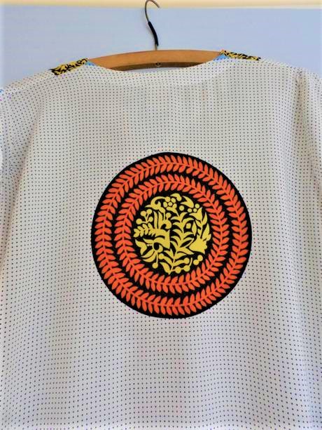 Etno šaty/kaftan, xl