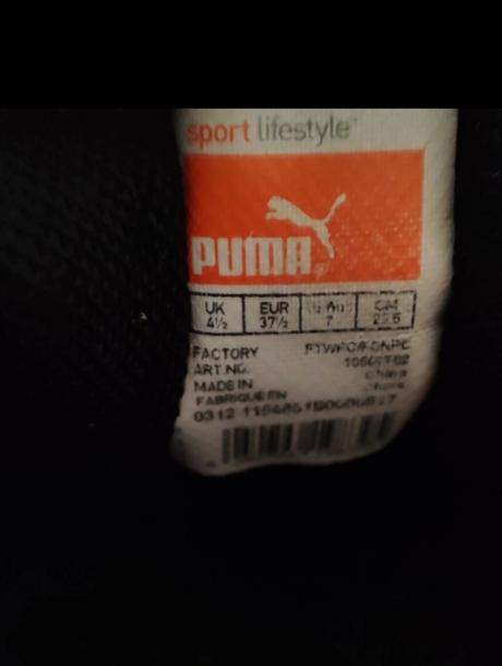 Tenisky 37,5, puma,37