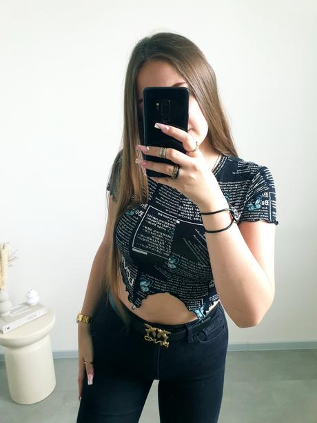Crop top xs/s, new yorker,xs