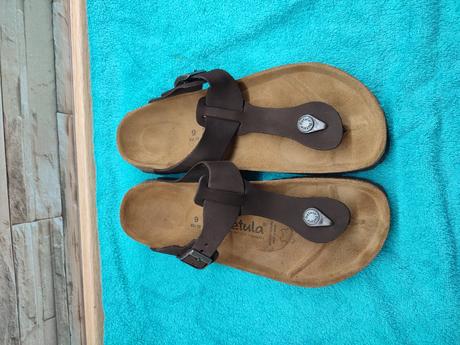 Betula by birkenstock 39 - dámske kožené hnedé san, birki,39