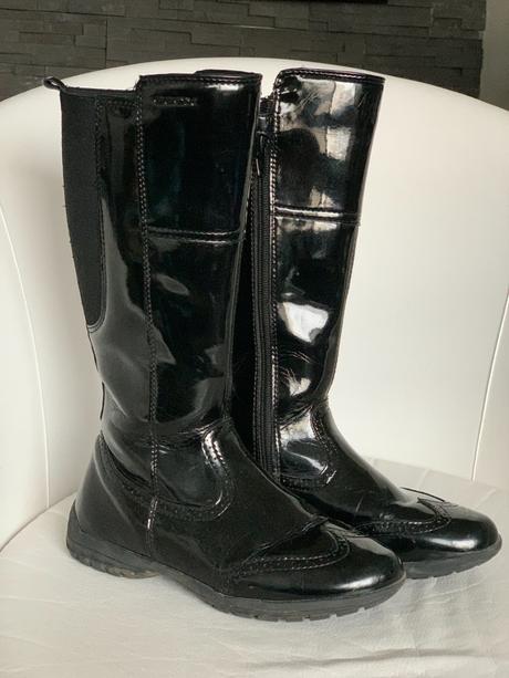 Geox čižmy lakovky, geox,35