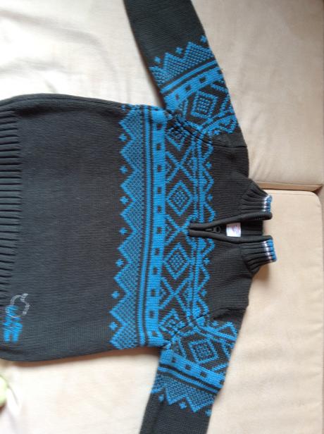 Pekny chlapcensky pulover s norskym vzorom, s.oliver,110