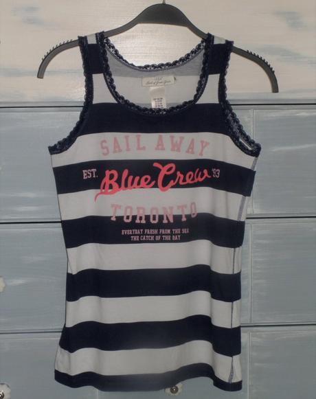 Pásikavé šaty + tričko veľ.158/164, 164