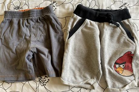 Teplákové kraťasky angry birds v. 86/92, 86