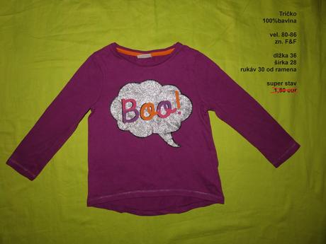 Tričko, f&f,86
