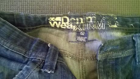 Denim riflove nohavice, denim co,152