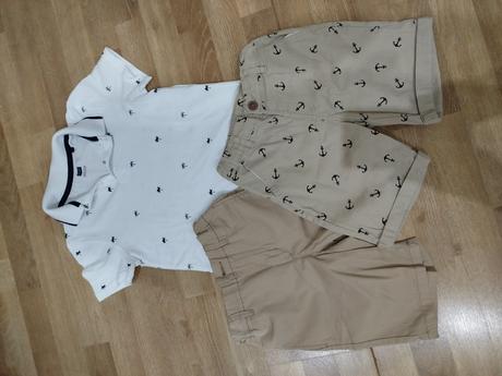 Chlapčenské krátke nohavice, h&m,128