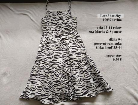 Letné šaty, marks & spencer,164