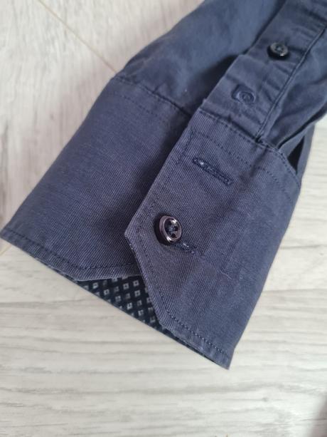 Tmavo-modrá košeľa, pierre cardin,m