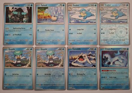 Pokémon karty "surging spark's" (2), 