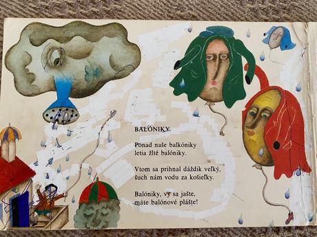 Retro staré leporelo všetko letí čo má krídla 1982,