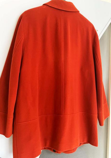 Vlnený kašmírový 3/4 kabát xl/xxl, xxl