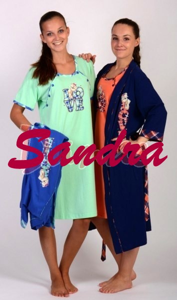 Tehotenská súpravička župan a nočná košeľa, vienetta secret,l / m / s / xl