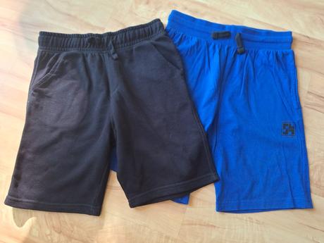 2x nenosené teplákové kraťasy, f&f,146