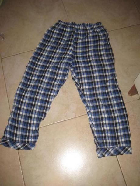 Pyžamové nohavice flanelové, c&a,128