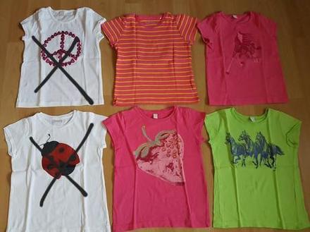 Tričká 4ks, esprit,104