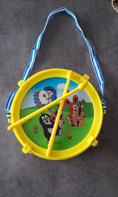 Plastový bubon krtko, 