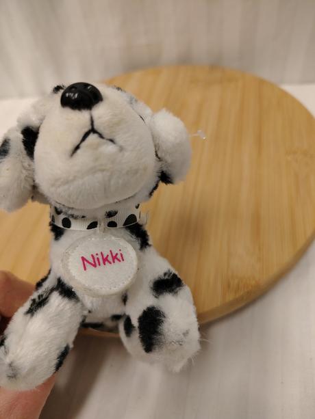 Plyšový psík dalmatínec, wilko, 15 cm,