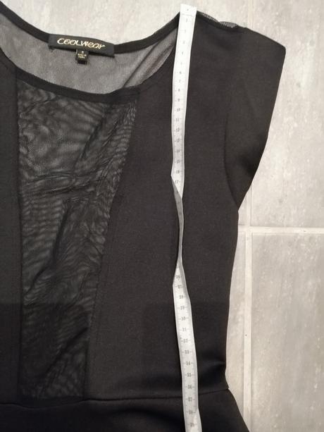 Čierne sexi šaty vxs-s, s