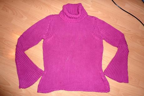 Zara pulover, pink, v. l,, zara,l