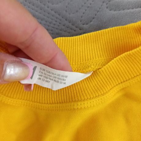 Štýlová mikina, h&m,164