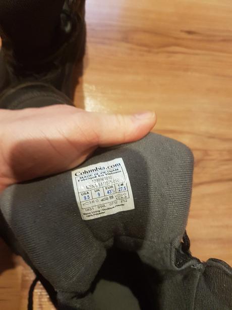 Topánky/čižmy waterprof, columbia,43