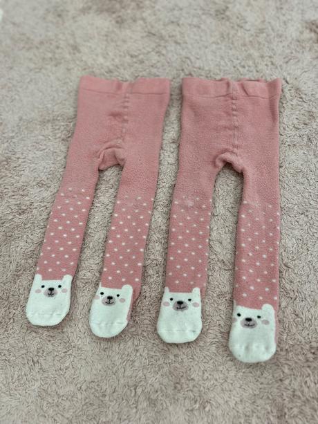 Teplé ružové pančušky lupilu, 62