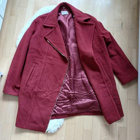 Vlneny kabat s kasmirom xl, xl