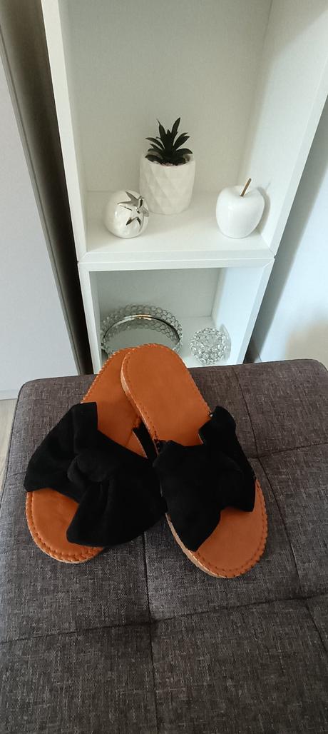 Šľapky s mašľou, 35