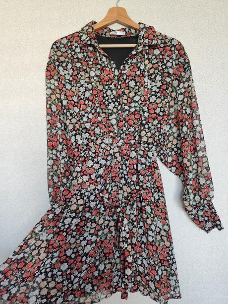 Šifónové šaty cropp veľ s/m - super stav, s