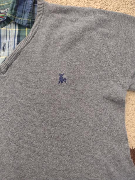 Sivý sveter, rebel,140