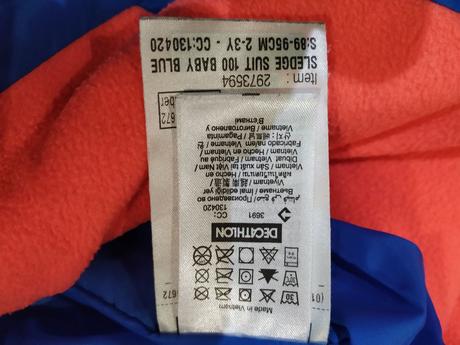 Zateplený overal na zimu, wedze,98